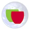 teacher toolkit icon with red and green cup in front of faded earth background